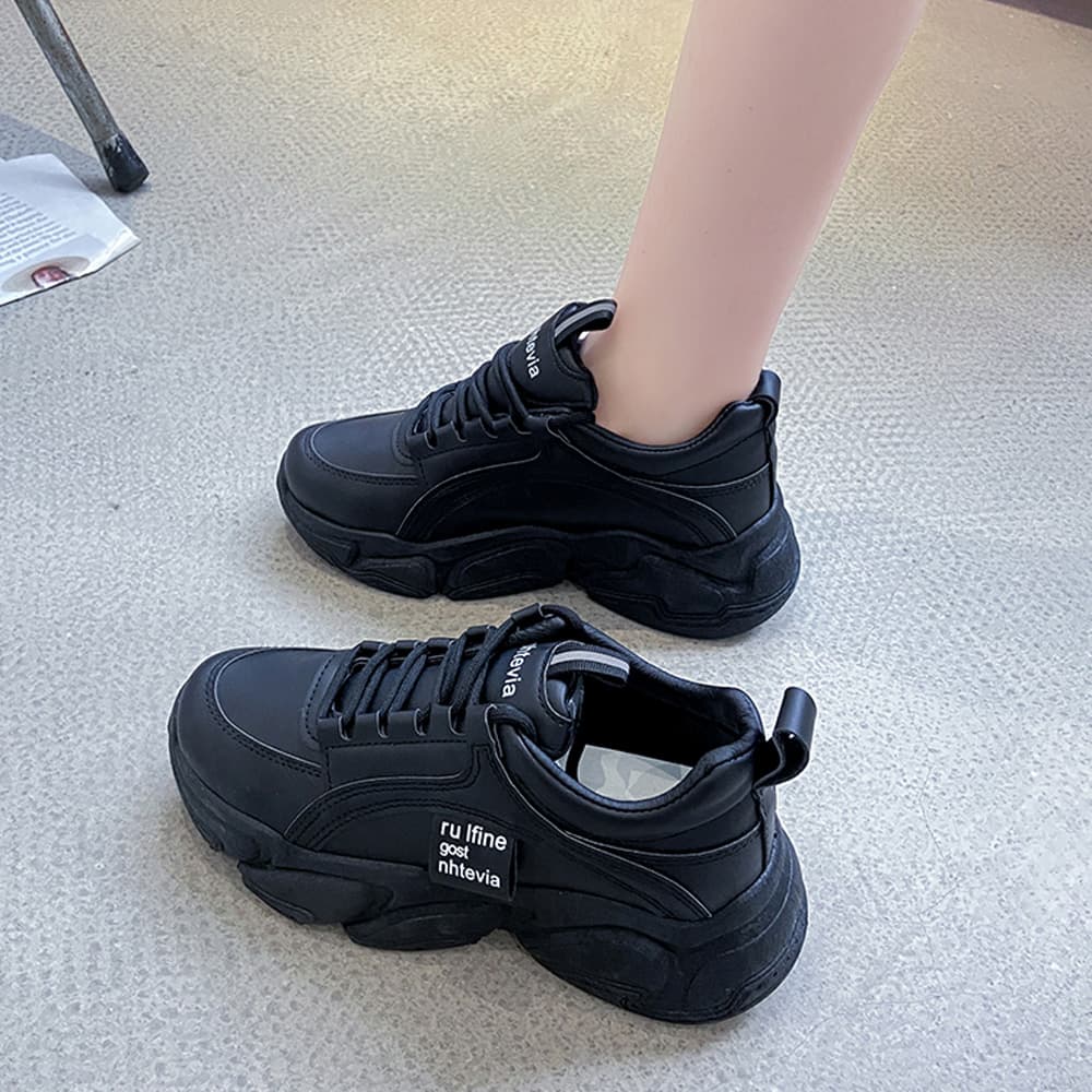 厚底スニーカー 美脚 ランニングシューズ