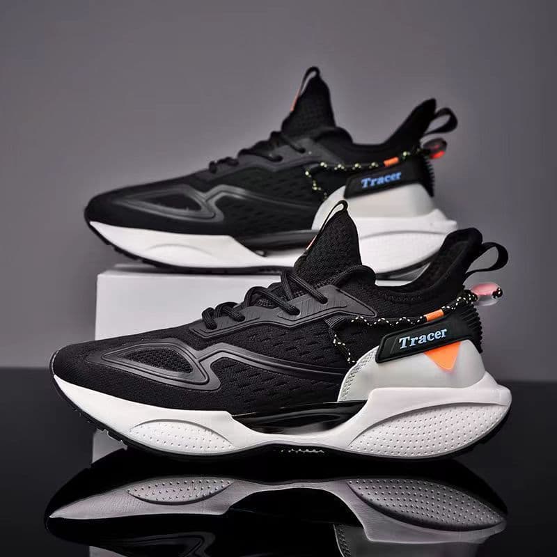 ランニングシューズ 光跡ウェーブ クッション